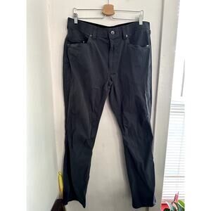 Eddie Bauer Men's Blue Gray Specially Dyed Pants | Size 38x34